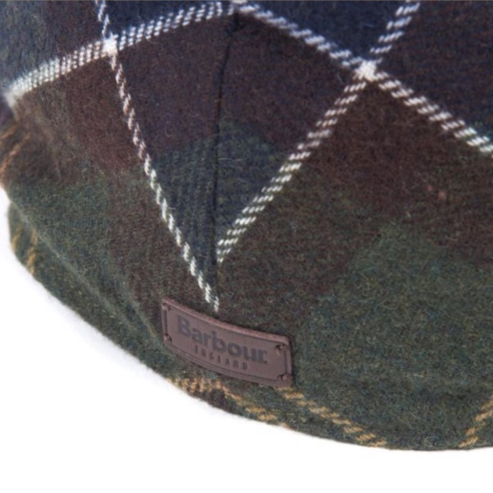 New Barbour Gallingale Tartan Flat Cap Size 7 1/2 - Picture 3 of 7